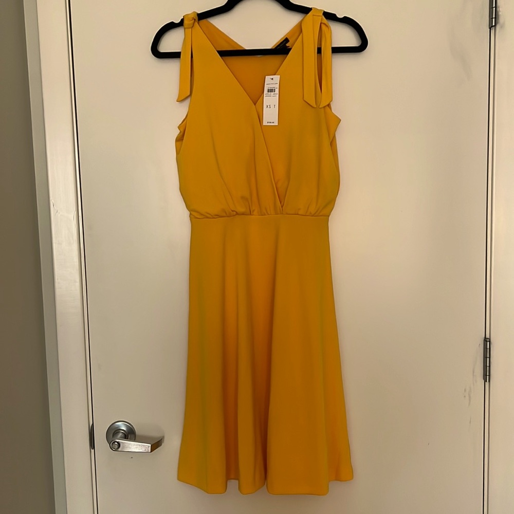 NWT Ann Taylor Yellow Dress Size XST
